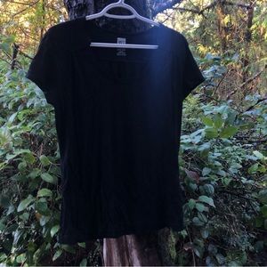 MEC 100%! Merino wool black womens tshirt size large